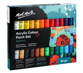 Mont Marte - Acrylic Paint Set 24 Pieces