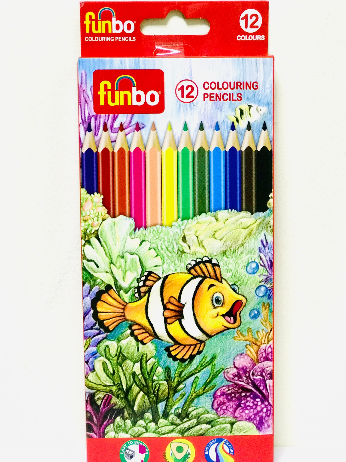 Funbo Assorted Coloring Pencils