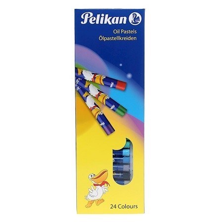 Pelikan Oil Pastel Hexagon Colors Set of 24