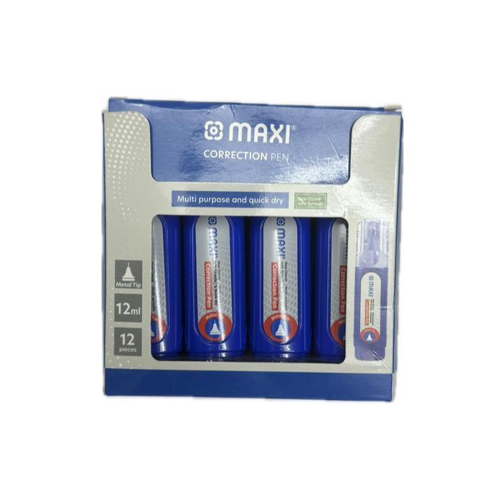 Maxi Correction Pen - 12pieces Box