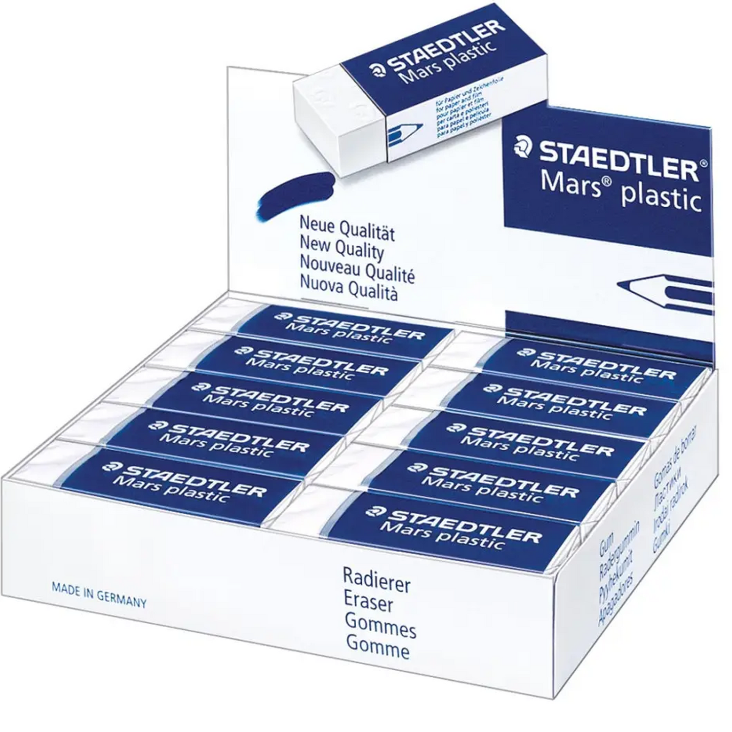 Staedtler Mars Plastic Eraser, box of 20 pieces