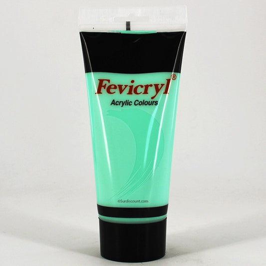 Acrylic paint in tube Sea green 200ml