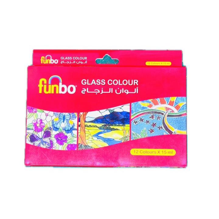 Glass Colors 12 Colors 15ml, Funbo