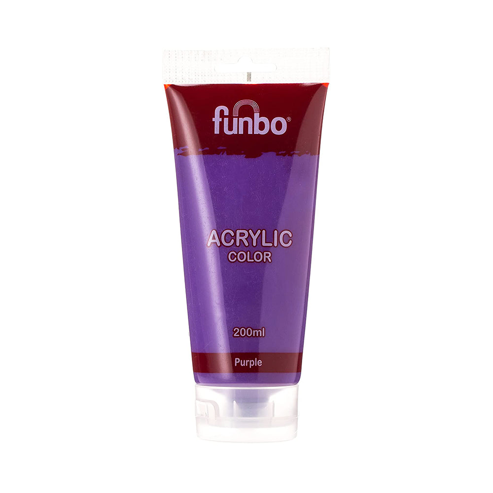 Funbo Purple Acrylic Tube – 200 ml