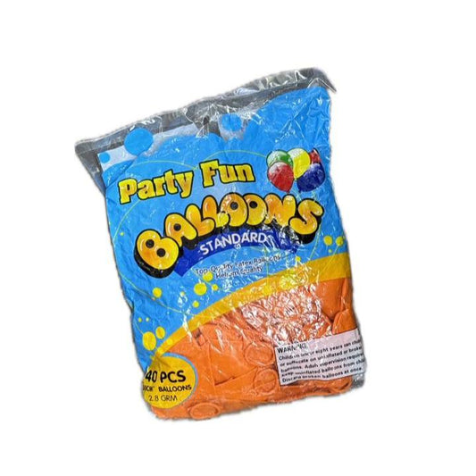 Party fun Balloon Orange 40pieces