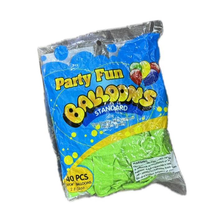 Party fun Green Yellow 40pieces