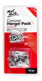 Mont marte Canvas Hanger 40pc