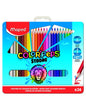 Maped Color'Peps Strong Assorted Color Pencils - wood free