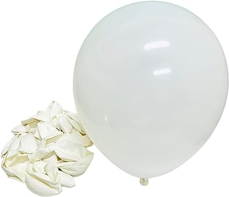 balloons white