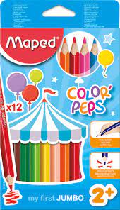 Maped 12-Piece Color Pencil Set Multicolour