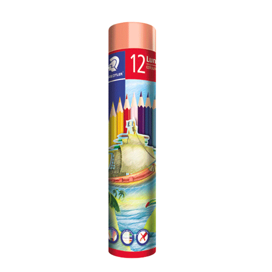 STAEDTLER Cylinder Luna Color Pencil Set, Pack Of 12 Multicolour