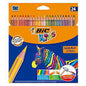 Bic Kids Colouring Pencils Evolution Stripes 12 pack