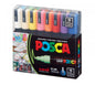 POSCA 16-Piece Bullet Shaped Paint Marker Set 1.8-2.5 mm Multicolour