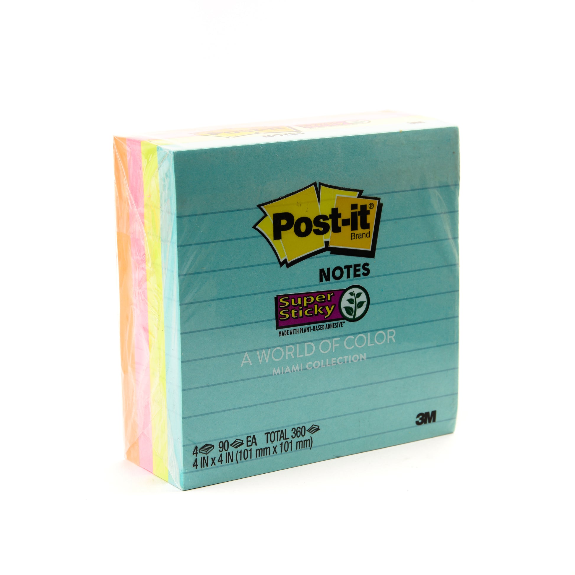 2 Pads Large Sticky Notes (9 Colors Optional) /pad Lined - Temu United Arab  Emirates