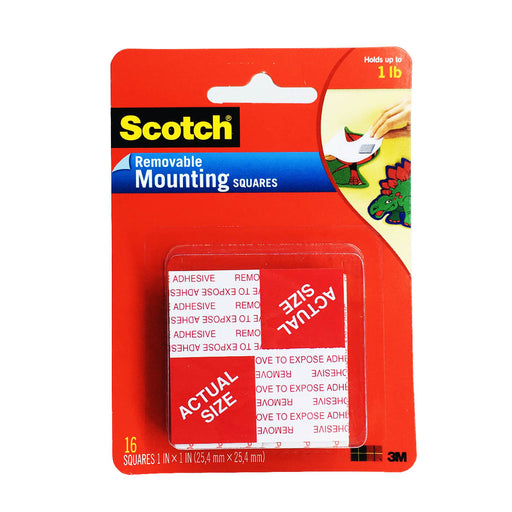 3M Scotch Removable Mounting Squares