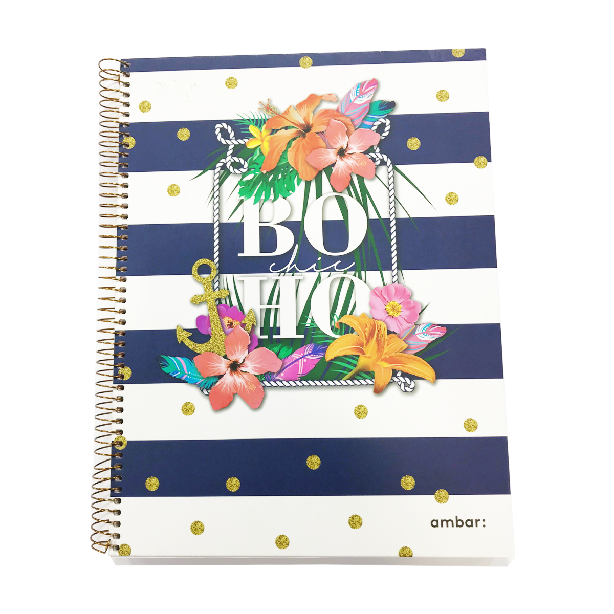 Ambar A4 NoteBook 120 Pages Hd Cover Spiral Bind