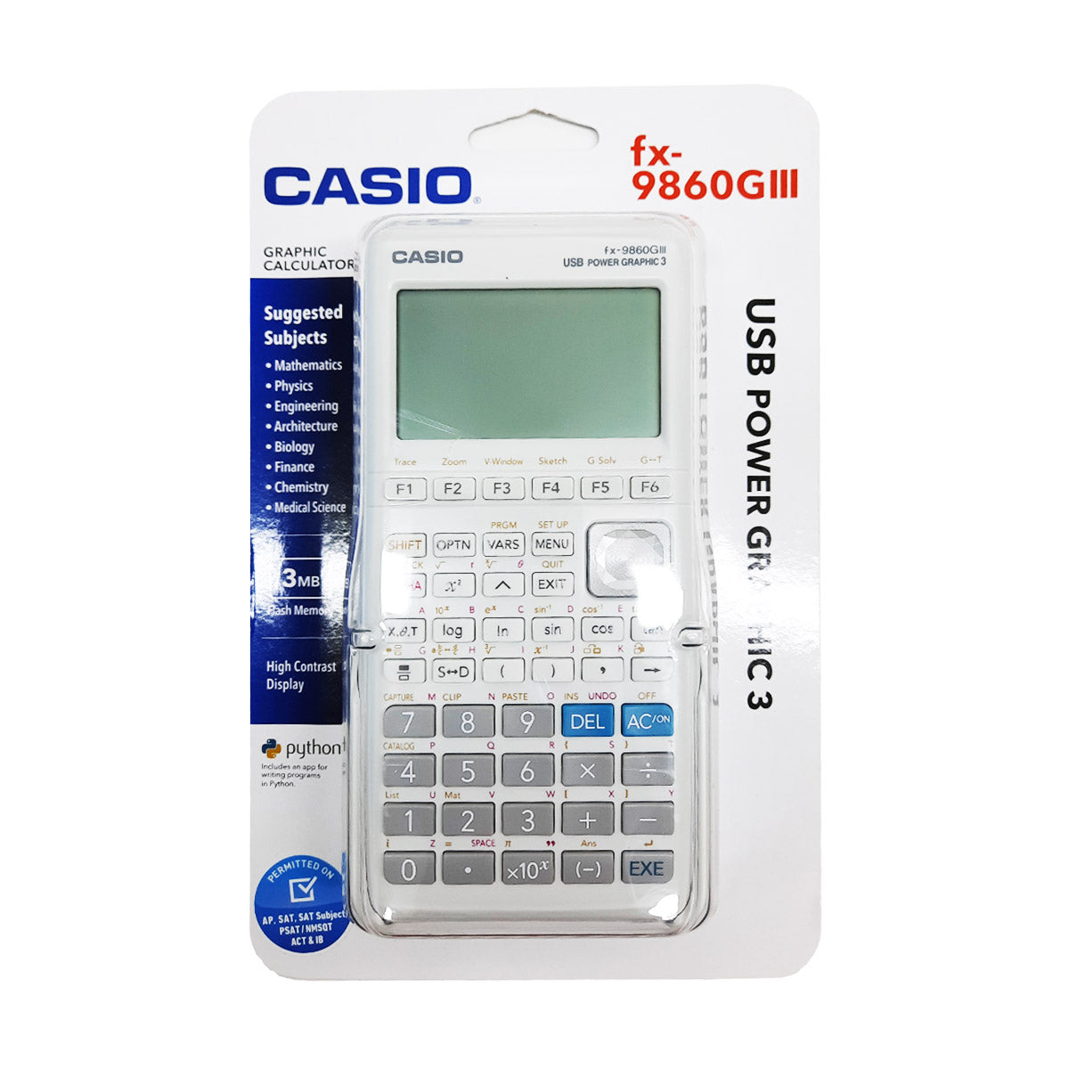 Casio FX-9860GIII Graphing Calculator for Engineering & Classroom Online in Abu Dhabi - Dubai  - UAE