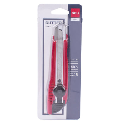 Deli E2043 Cutting Knife with BIG Cutter Rotary Lock