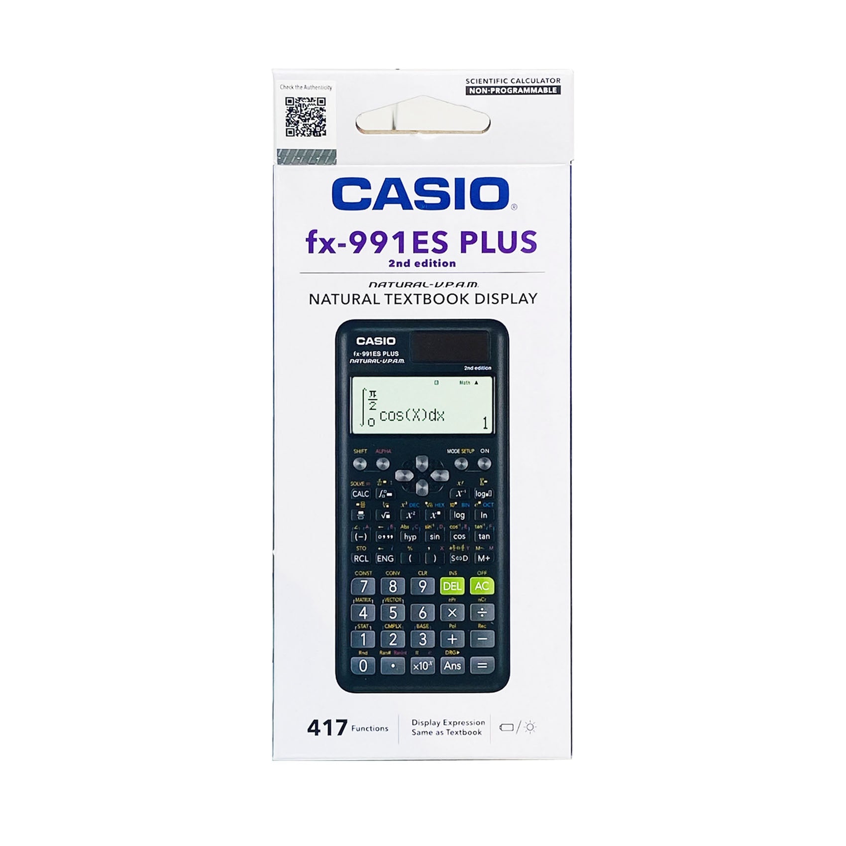 Calculatrice Scientifique Casio Fx-991ES PLUS 2nd edition