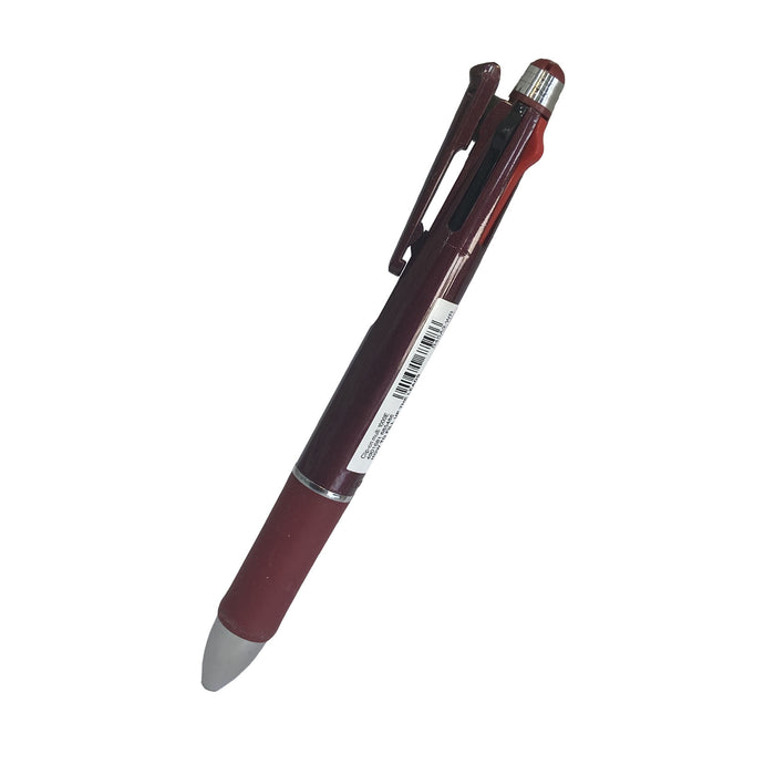 Zebra Clip on multi 4-Color pen and pencil (5 in 1) metal body