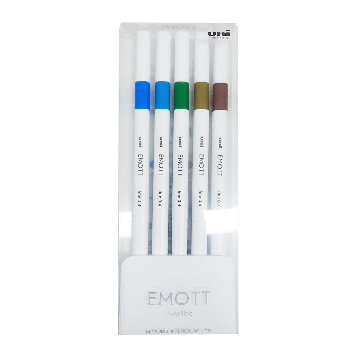 Uniball Emott 0.4 Fineliner 5 Color Set from najmaonline in Abu Dhabi, Dubai, UAE - Order now Fast Delievry