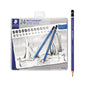 Staedtler Mars Lumograph 24 degrees Pencil Set