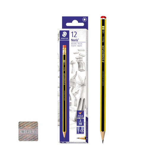 Staedtler Noris HP2 Pencils-Pack of 12