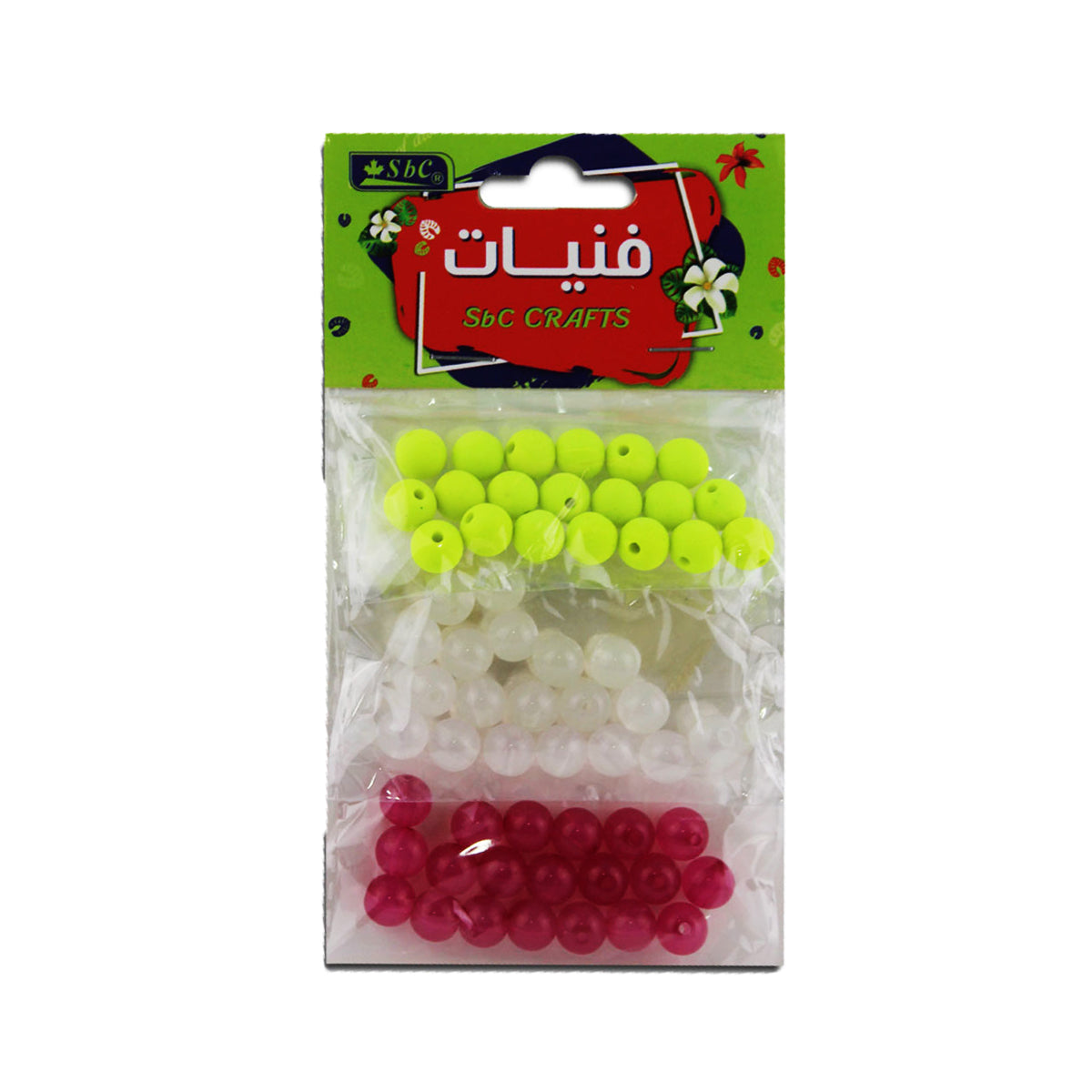 Shop Crafts Beads Assorted 3 Color Set -Tailoring Items online in Abu Dhabi, UAE