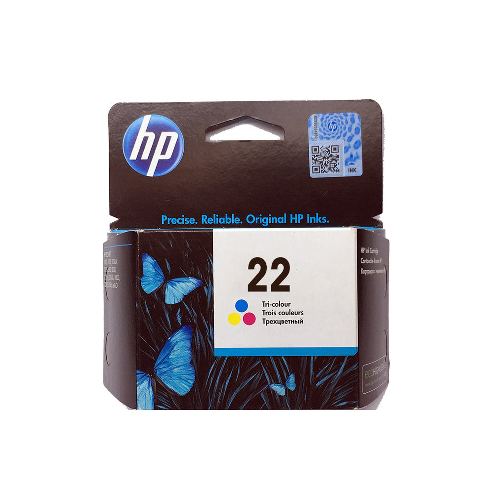 Shop HP  22C Tri Color Original Ink Cartridge online in Abu Dhabi, UAE
