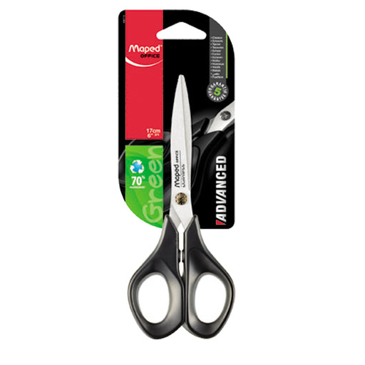Maped Green Scissors -17cm Stainless Steel Blade- Home Scissors UAE