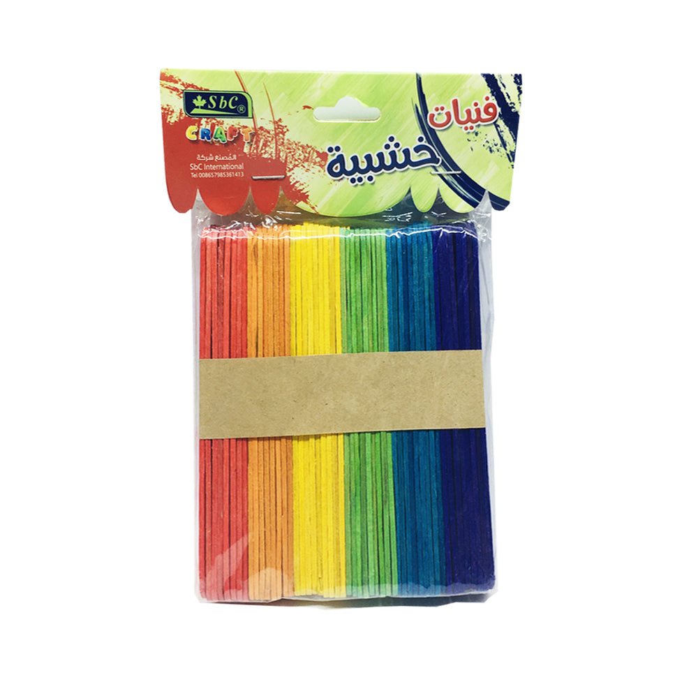 Shop Mixed Color Popsicle Sticks Online in Abu Dhabi, UAE