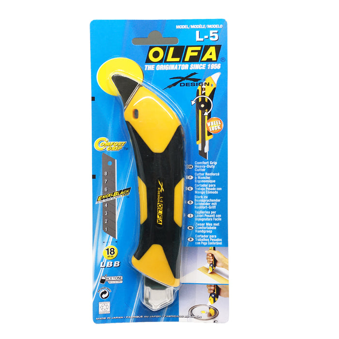 Olfa L-5 Heavy Duty Cutter - Olfa Cutters