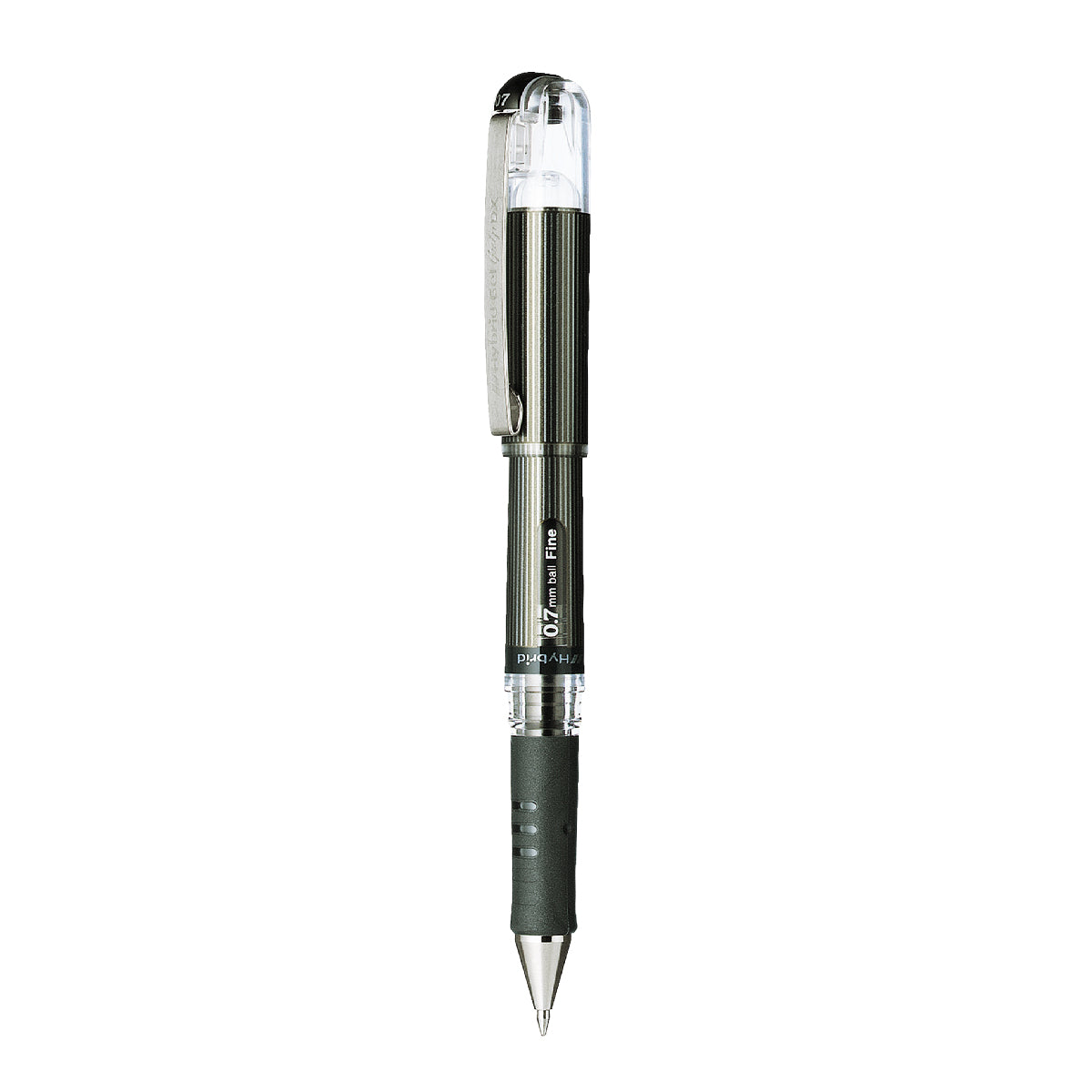 Shop Pentel Hybrid Gel Grip DX 0.7mm Black Pen online in Abu Dhabi,UAE