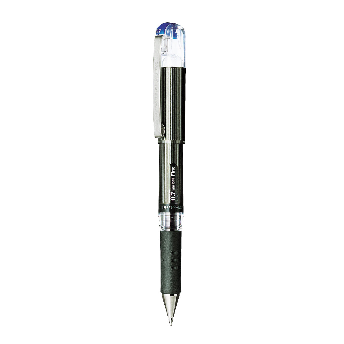 Shop Pentel Hybrid Gel Grip DX 0.7mm Blue Pen online in Abu Dhabi,UAE