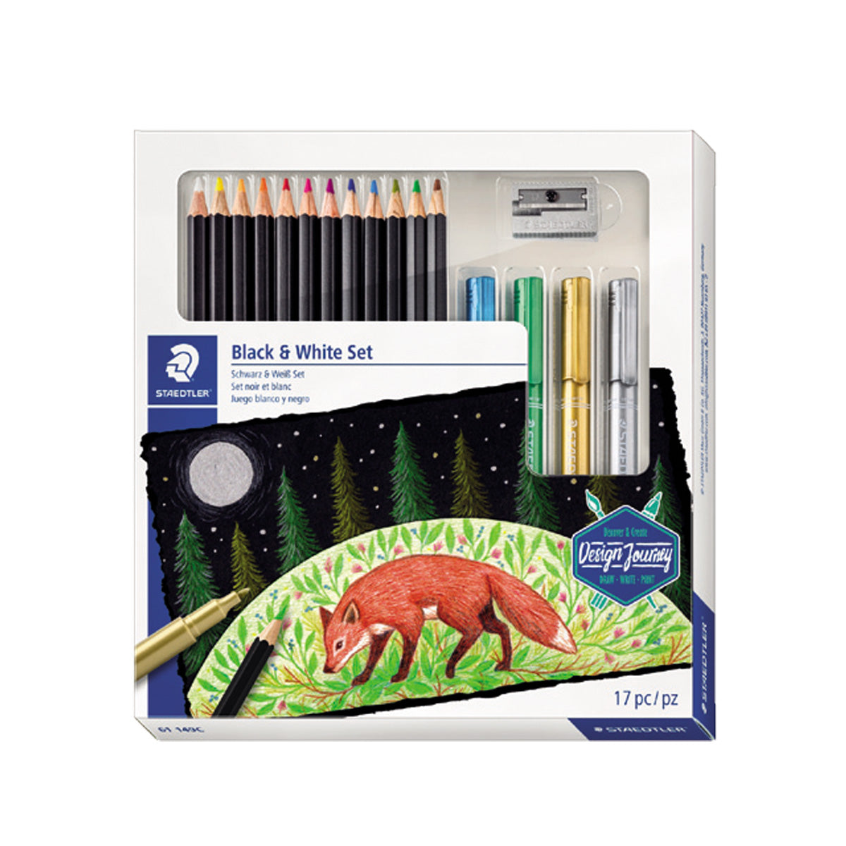 Staedtler Colored Pencil & Marker Combo Set