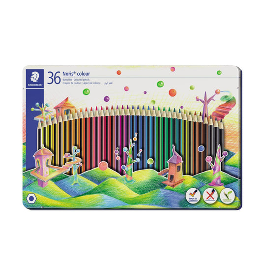 Staedtler Colored Pencils -36 Color Metal Box