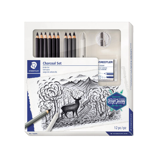 Staedtler Combo Set of Drawing & Charcoal Pencils