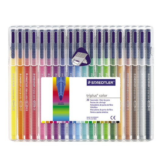 Staedtler Fiber Tip Coloring Pens -20 Color Set